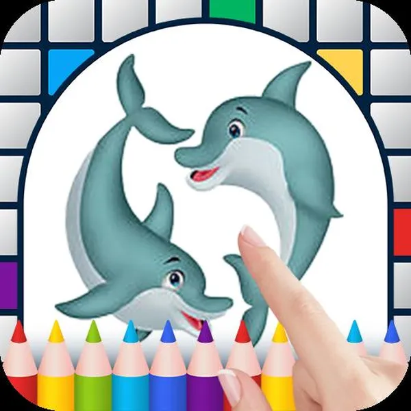 game tô màu - Coloring Book: Color by Number