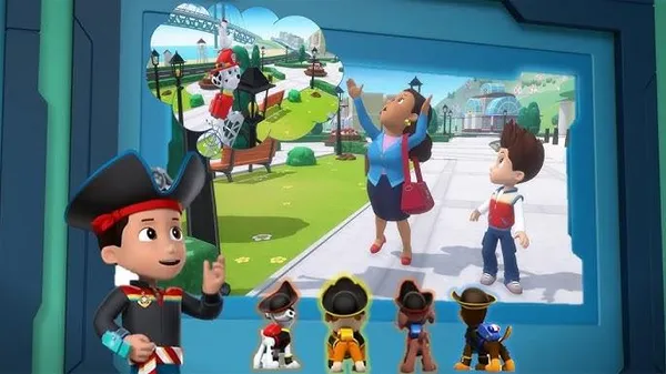 game trẻ em - Paw Patrol: Mighty Pups Save Adventure Bay