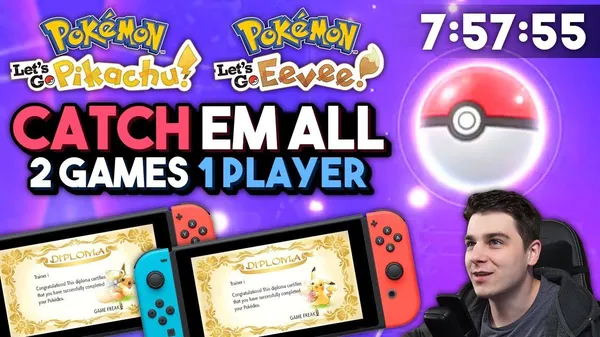 game trẻ em - Pokémon Let's Go Pikachu