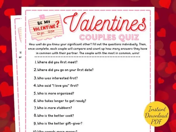 game valentine - Valentine Love Test