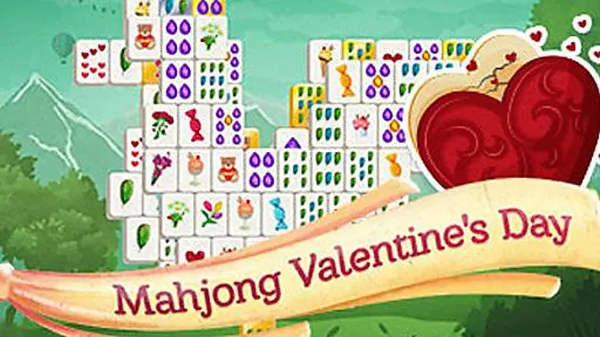 game valentine - Valentine's Mahjong