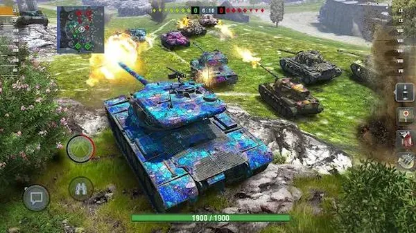 game xe tăng - Tanks: Battle Legends